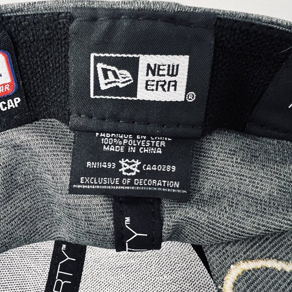 Cubs World Series‎ Champion 2016 Mens Hat One Size Gray Black New Era 39Thirty - Picture 7 of 8